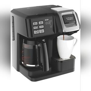 Hamilton Beach 49976 FlexBrew Trio 2-Way Coffee Maker, Compatible with K-Cup